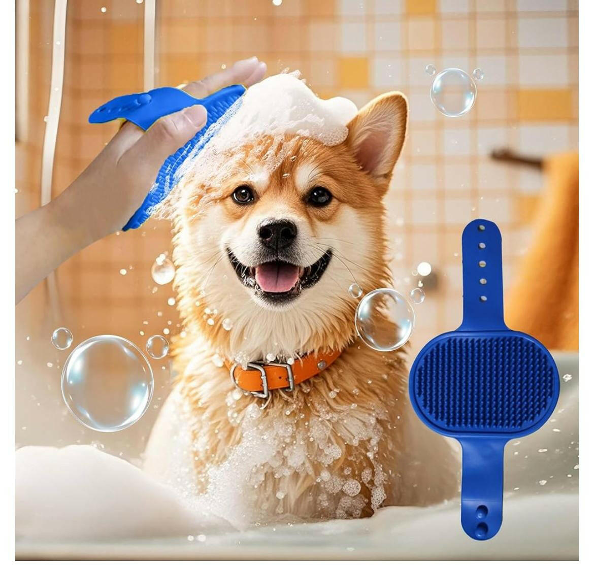 NVNAN Pet Grooming Gloves.