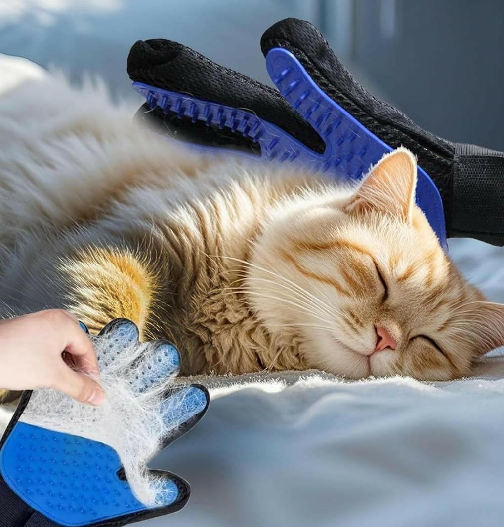 NVNAN Pet Grooming Gloves.