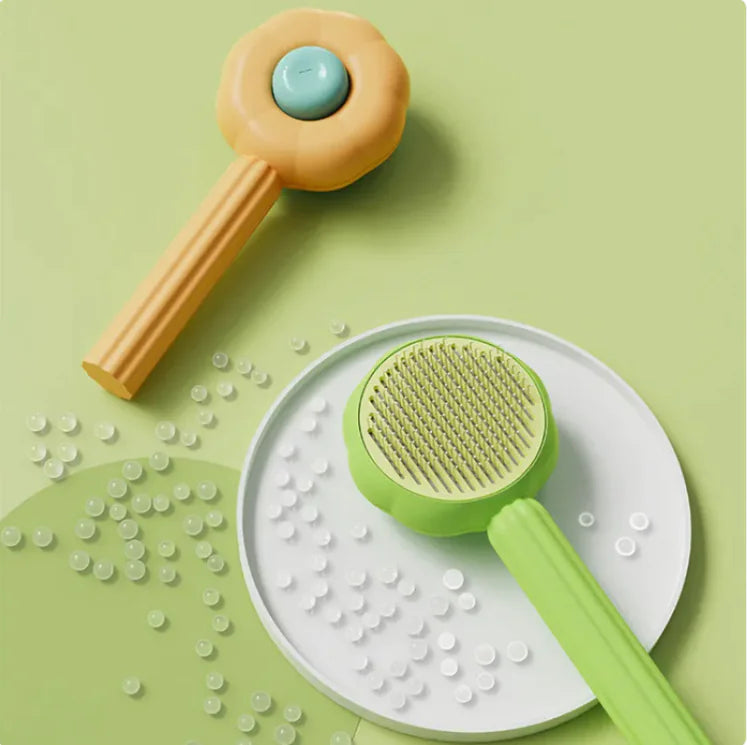 Sunflower Pet Grooming Brush.